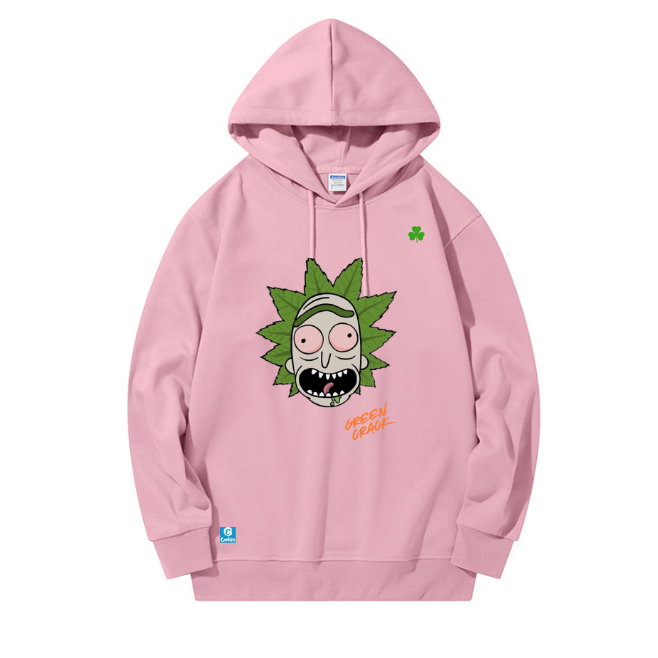 Green Crack Hoodies