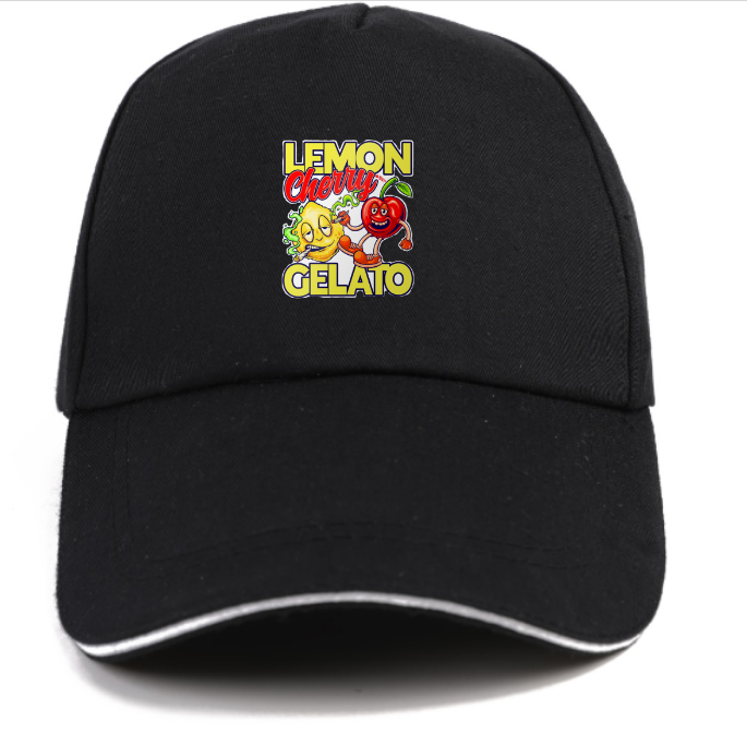 Lemon cherry gelato hats